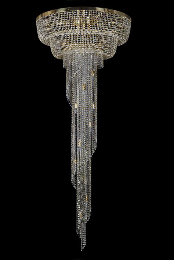 Полилей ArtGlass Серия SPIRAL COLUMN 1000*2500